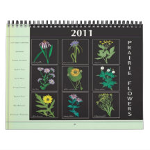 2011 Prairie Wildflowers Calendar