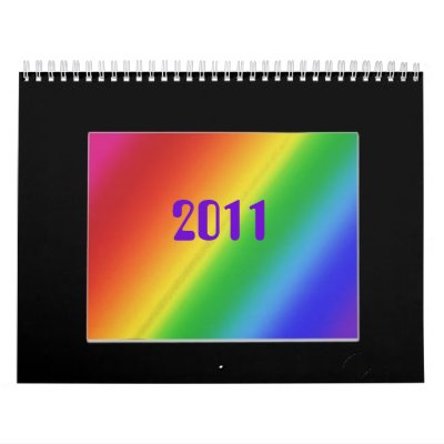 2011 Rainbow Calendar by reisespcs40