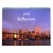 2011 "Reflection" Calendar Twin Towers Views
