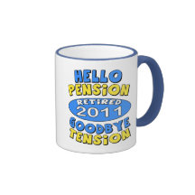 2011 Retirement Coffee Mugs
