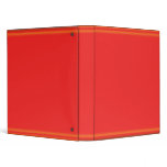 2011 Rich Dark Red Glow Strip binders