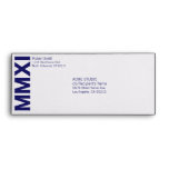 2011, Roman Numerals Envelope