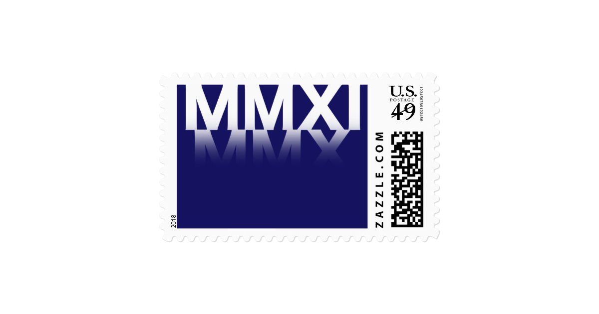 2011, Roman Numerals Stamp | Zazzle