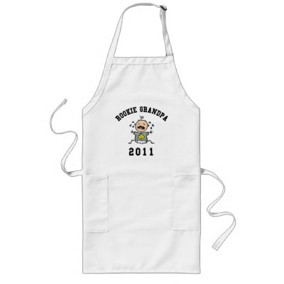 2011 Rookie Grandpa Aprons by New_Grandpa_TShirts