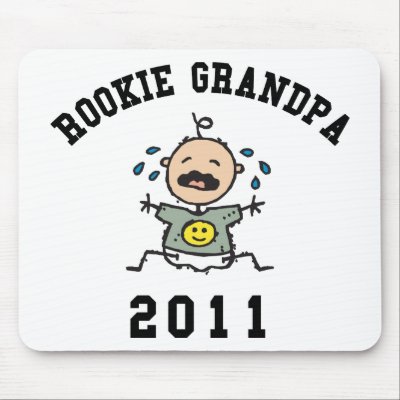 2011 Rookie Grandpa Mouse Pads by New_Grandpa_TShirts