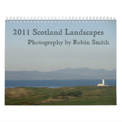 2011 Scotland Landscapes Wall Calendar by ScotlandPhotographs