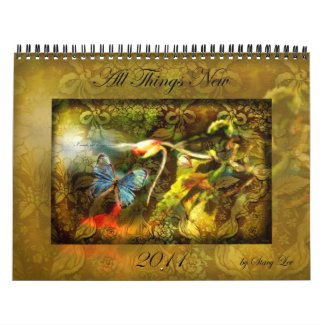 2011 Scripture Art Calendar: All Things New calendar