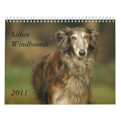 2011 Silken Windhounds 2011 (adults) Wall Calendar by bkroczak