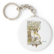 2011 Silkenfest logo keychain Joyce Chin keychains