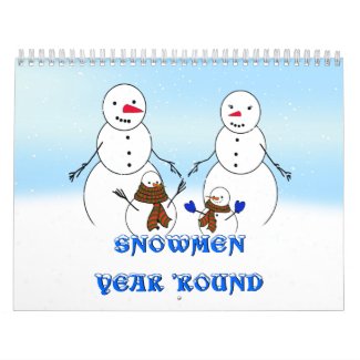 2011 SNOWMEN YEAR 'ROUND calendar