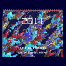 2011 Spilled Pigments calendars