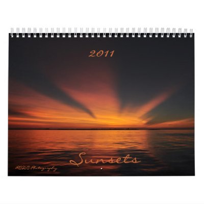 2011 Sunset Calendar by PhotosByCrim