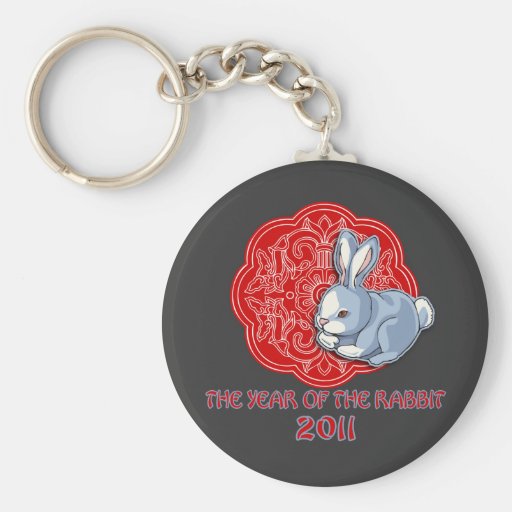 2011 The Year of the Rabbit Gifts Keychain