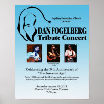 2011 Tribute Concert Poster
