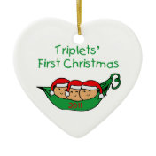 2011 Triplets' First Christmas Ornament