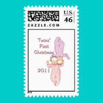 2011 Twins FIrst Christmas Ornament stamps