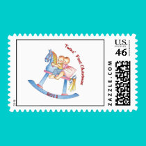 2011 Twins First Christmas Postage postage