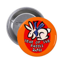 2011 Year of the Rabbit Apparel and Gifts Pin