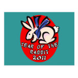 2011 Year of the Rabbit Apparel and Gifts Post Card