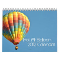 2012  12 Page Hot Air Balloon Calendar