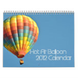 2012  12 Page Hot Air Balloon Calendar