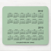 2012-2013 2 Year Calendar Mousepad
