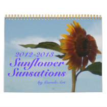 2012  2013 Sunflower Sensations (18 months) Calendar