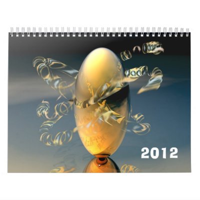 2012 3D Collection Wall Calendar by karanta