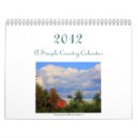 2012 A Simple Country Calendar