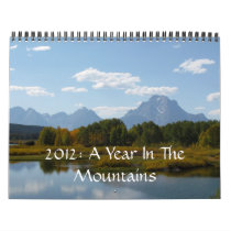 2012: A Year In The Mountains Calendars