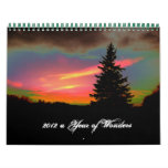 2012 a Year of Wonders Calendar