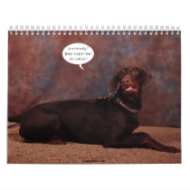 2012 Adult Doberman Calendar calendars