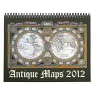 2012 Antique Maps calendar