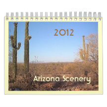 2012 Arizona Scenery Calendar