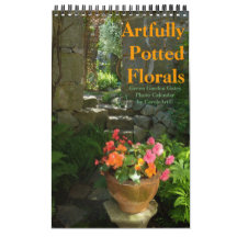 2012 Artfully-Potted Florals Wall Calendar