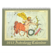 2012 Astrology Calendar calendar