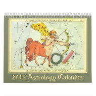 2012 Astrology Calendar calendar