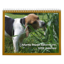 2012 Atlanta Beagle Rescue Calendar