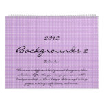 2012 Background Calendar 2