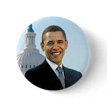 2012 Barack Obama Photo Campaign Button