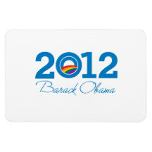 2012 - Barack Obama Pride Magnets