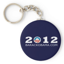 2012 Barack Obama Re-election Design Keychain