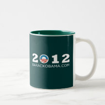 2012 Barack Obama Re-election Design Mug