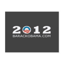 2012 Barack Obama Re-election Design Postcards