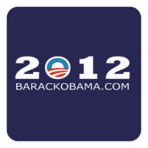 2012 Barack Obama Re-election Design Sticker