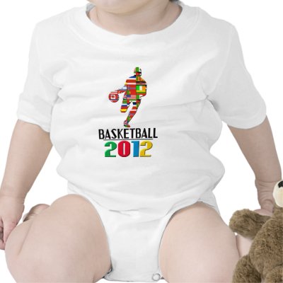 2012: Basketball Baby Bodysuit by nakedzealot
