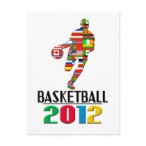 2012: Basketball Postcard