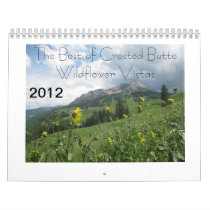 2012 Best of Crested Butte Wildflower Vistas Calendars