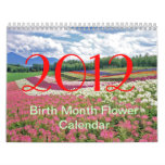 2012 BIRTH MONTH CALENDAR