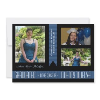 2012 Black & Blue Ribbons Grad Class Announcement